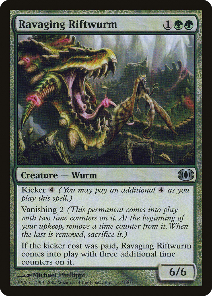 Image of Ravaging Riftwurm (FUT-135) - Future Sight