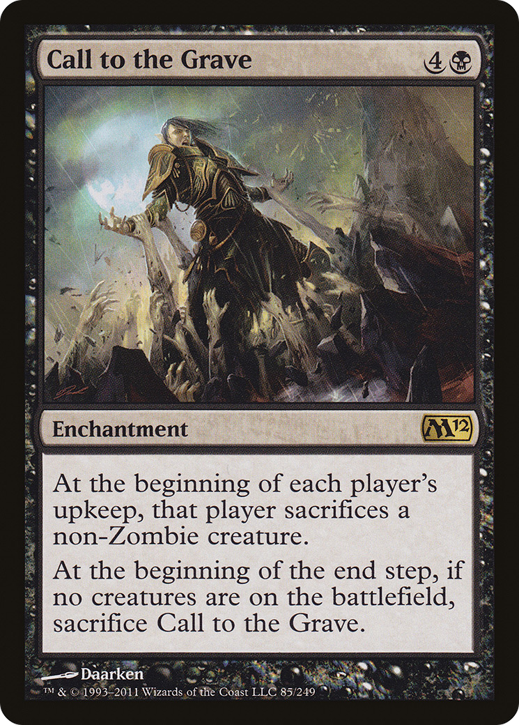 Image of Call to the Grave (M12-085) - Magic 2012