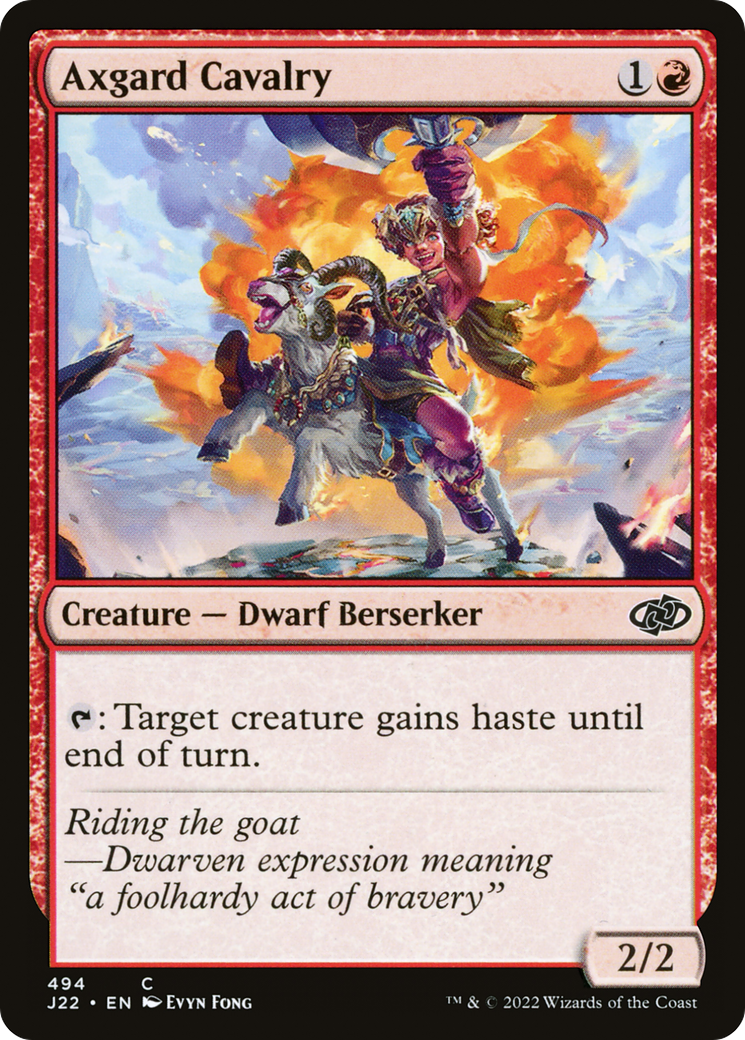 Image of Axgard Cavalry (J22-494) - Jumpstart 2022