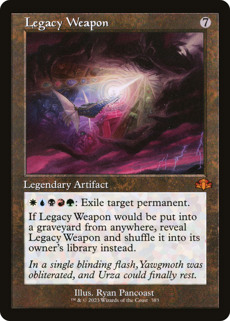 Image of Legacy Weapon (Retro Frame) (DMR-383) - Dominaria Remastered