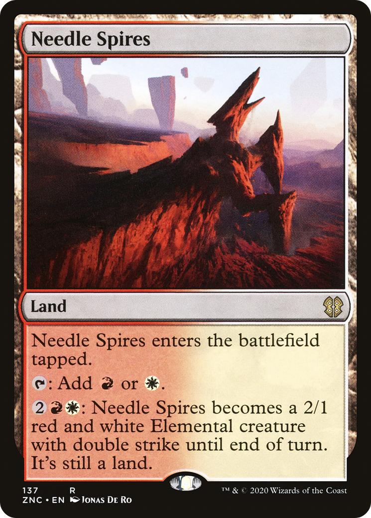 Image of Needle Spires (ZNC-137) - Zendikar Rising Commander