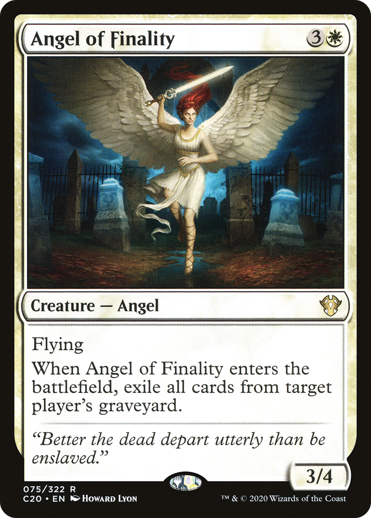 Image of Angel of Finality (C20-075) - Commander 2020