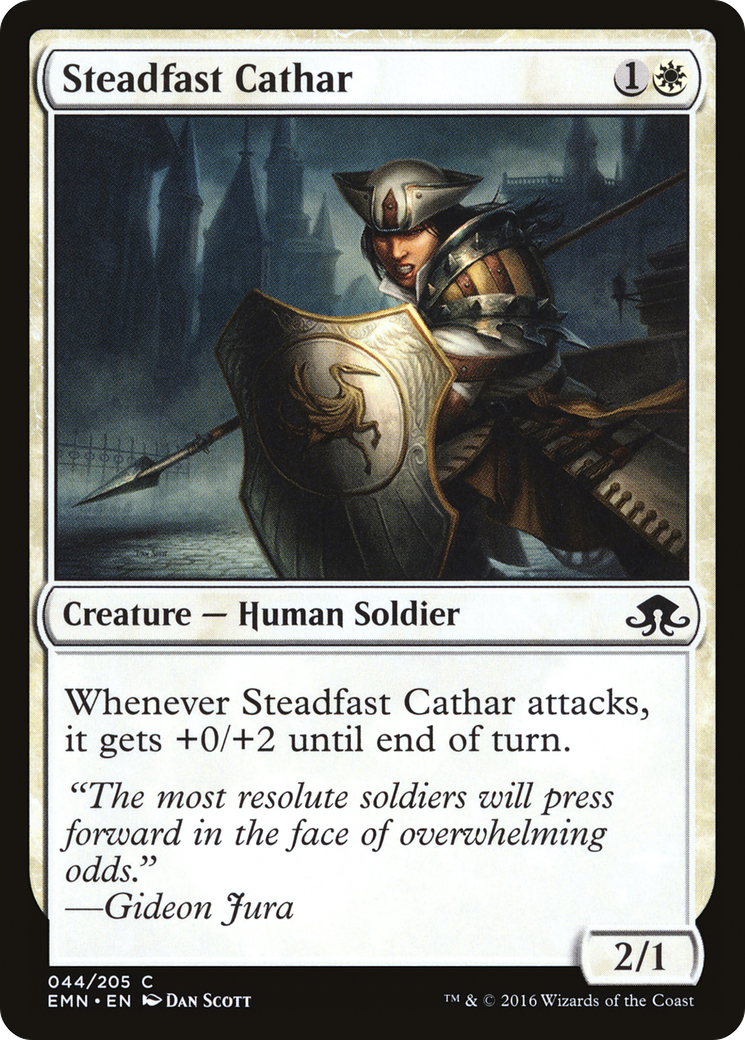Image of Steadfast Cathar (EMN-044) - Eldritch Moon