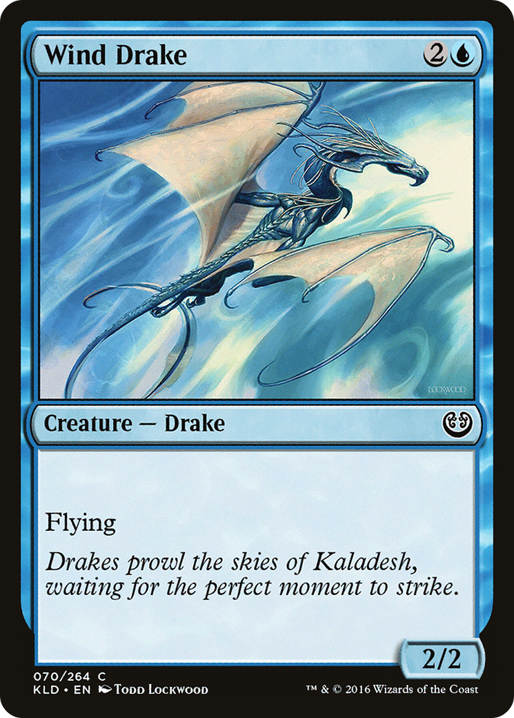 Image of Wind Drake (KLD-070) - Kaladesh Foil