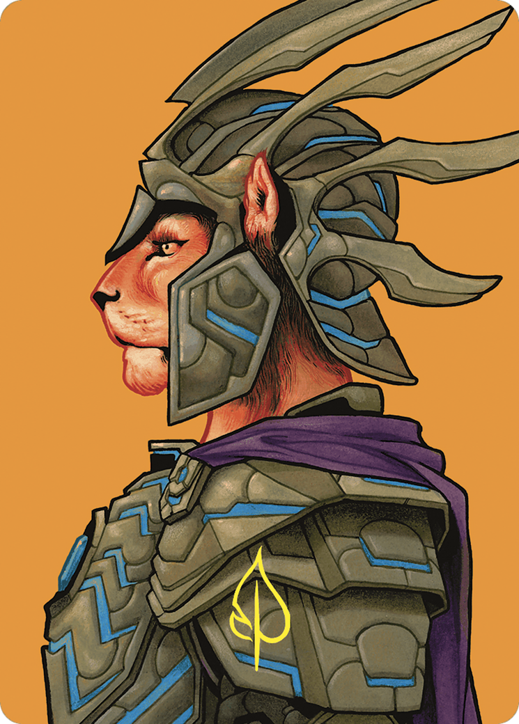 Image of Kemba, Kha Regent Art Card (2) (Gold-Stamped Signature) (ASCMM-051) - Commander Masters Art Series (Borderless)