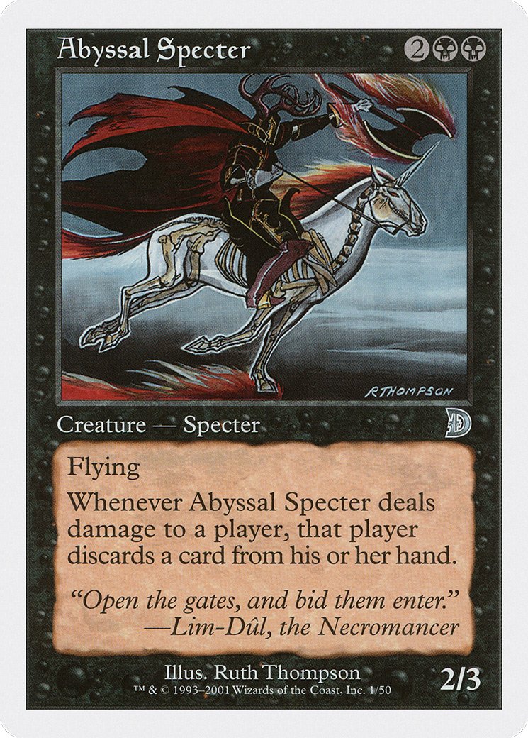 Image of Abyssal Specter (DKM-001) - Deckmasters