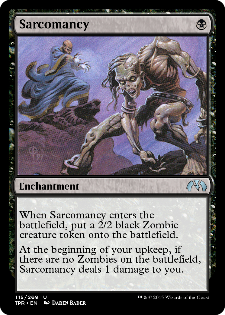 Image of Sarcomancy (TPR-115) - Tempest Remastered Foil