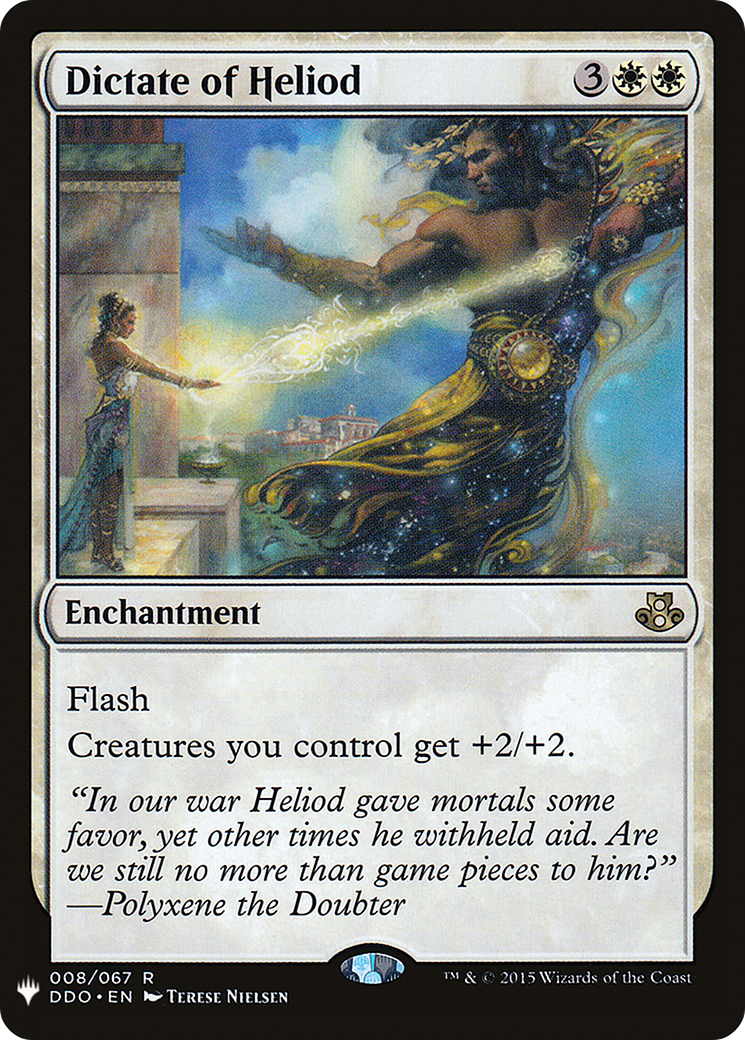 Image of Dictate of Heliod (LIST-DDO-8) - The List