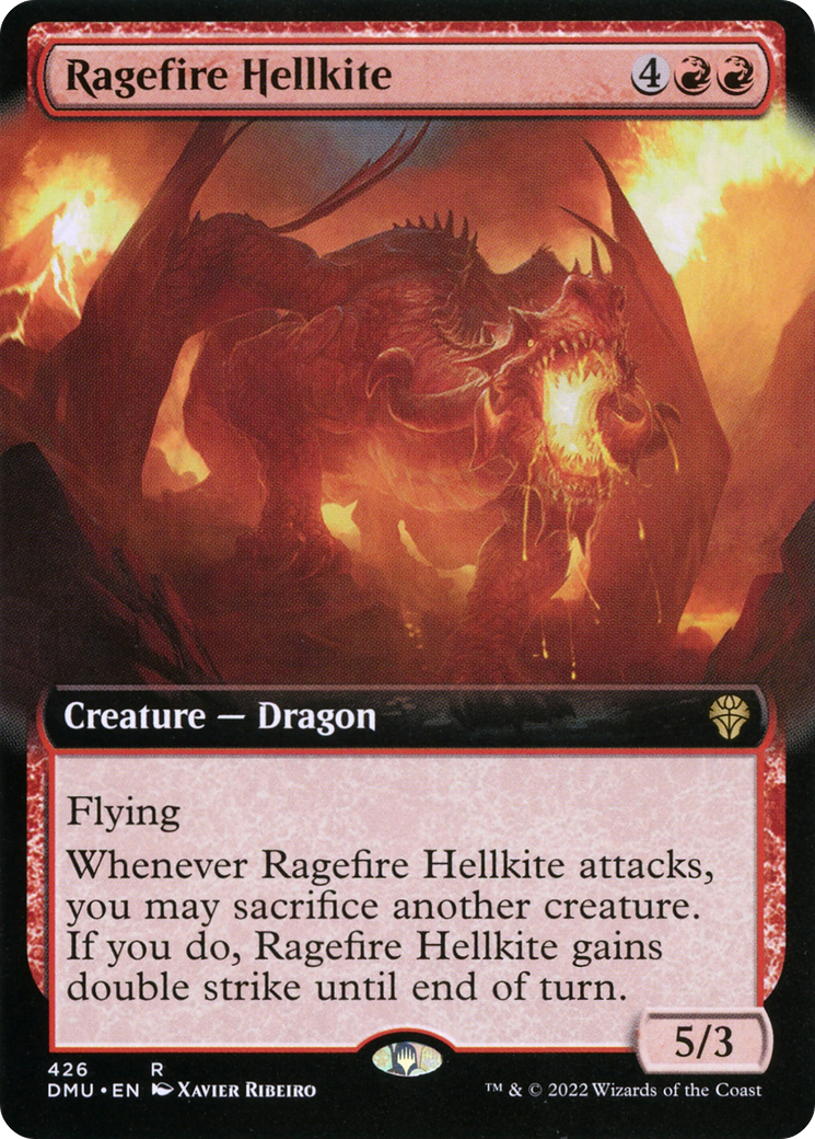 Image of Ragefire Hellkite (Extended Art) (DMU-426) - Dominaria United: (Extended Art)