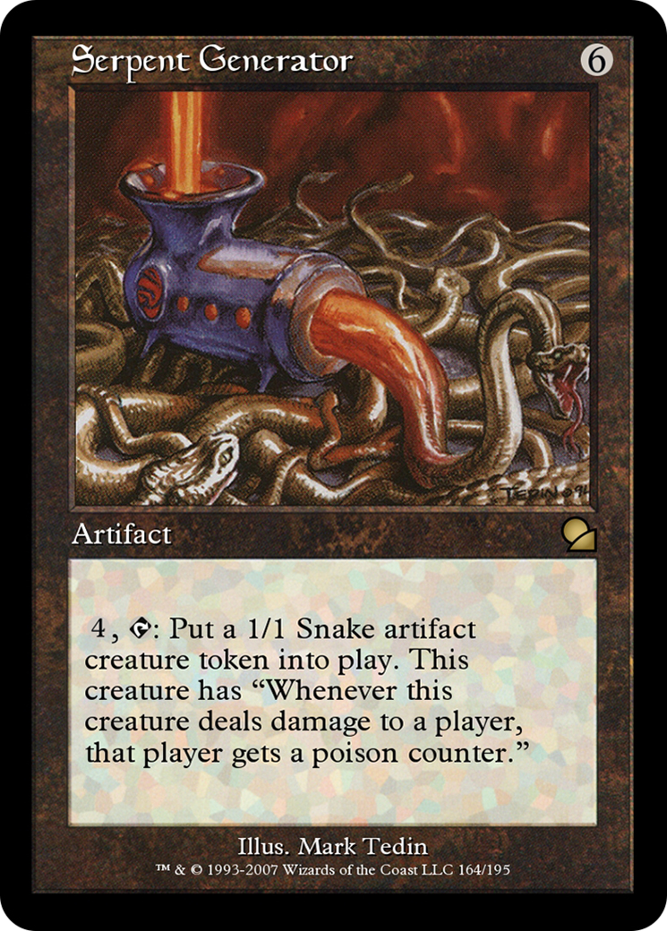 Image of Serpent Generator (ME1-164) - Masters Edition Foil