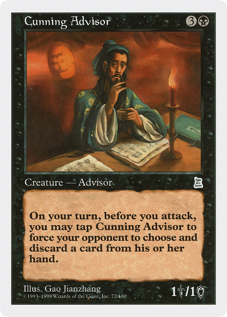 Image of Cunning Advisor (PTK-072) - Portal Three Kingdoms