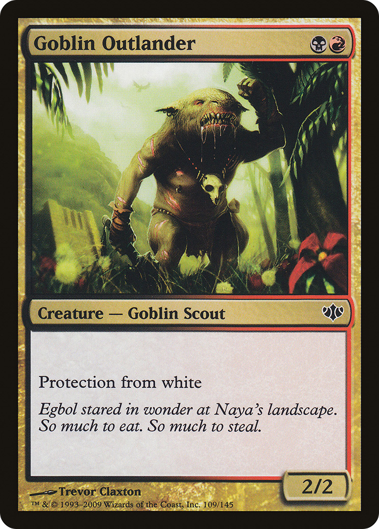 Image of Goblin Outlander (CON-109) - Conflux