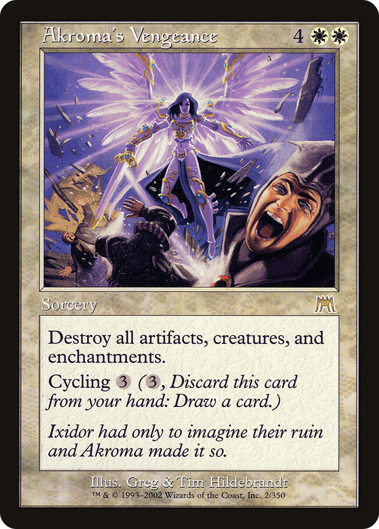 Image of Akroma's Vengeance (ONS-002) - Onslaught Foil