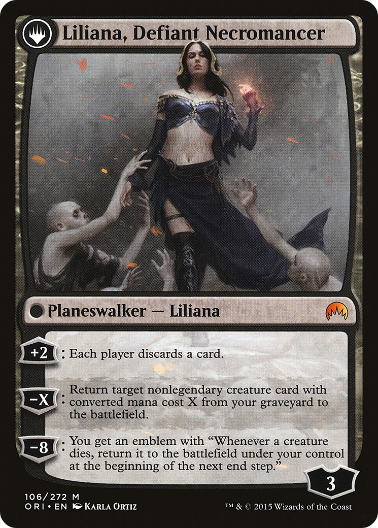 Image of Liliana, Heretical Healer (LIST-ORI-106) - The List: (originpwdfc)