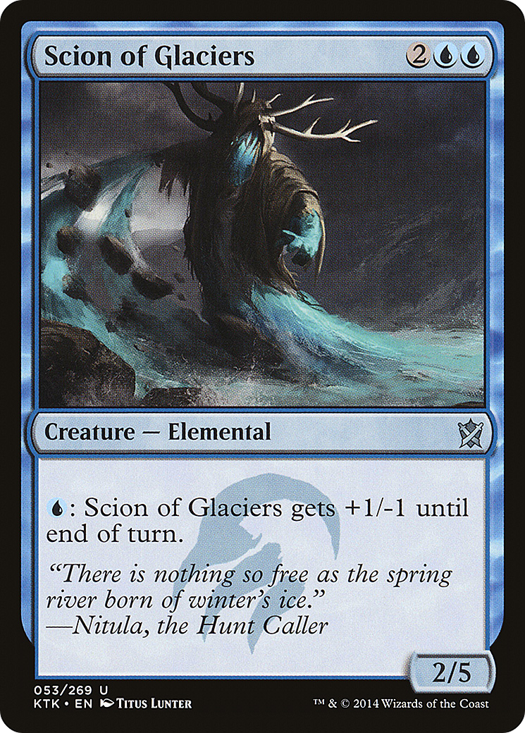 Image of Scion of Glaciers (KTK-053) - Khans of Tarkir