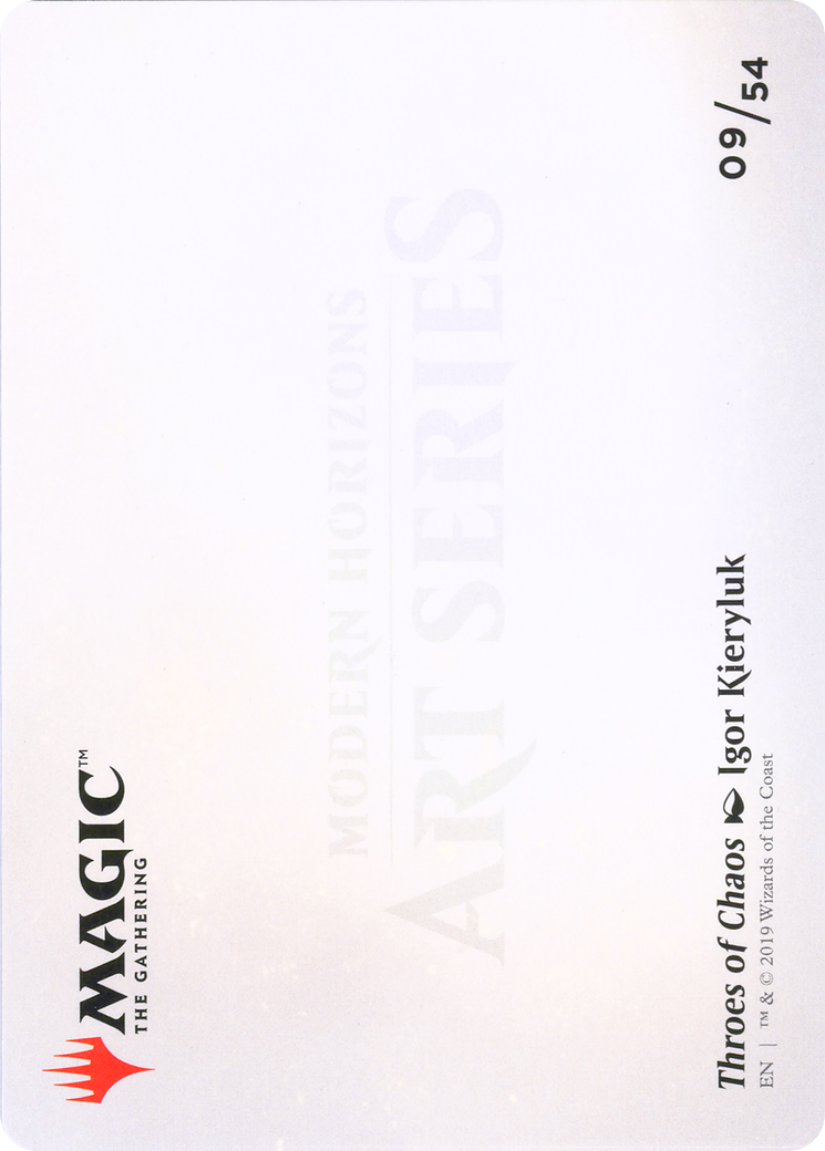 Image of Throes of Chaos (Art Series) (ASMH1-009) - Modern Horizons Art Series (Borderless)