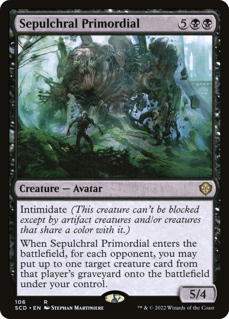 Image of Sepulchral Primordial (SCD-106) - Starter Commander Decks