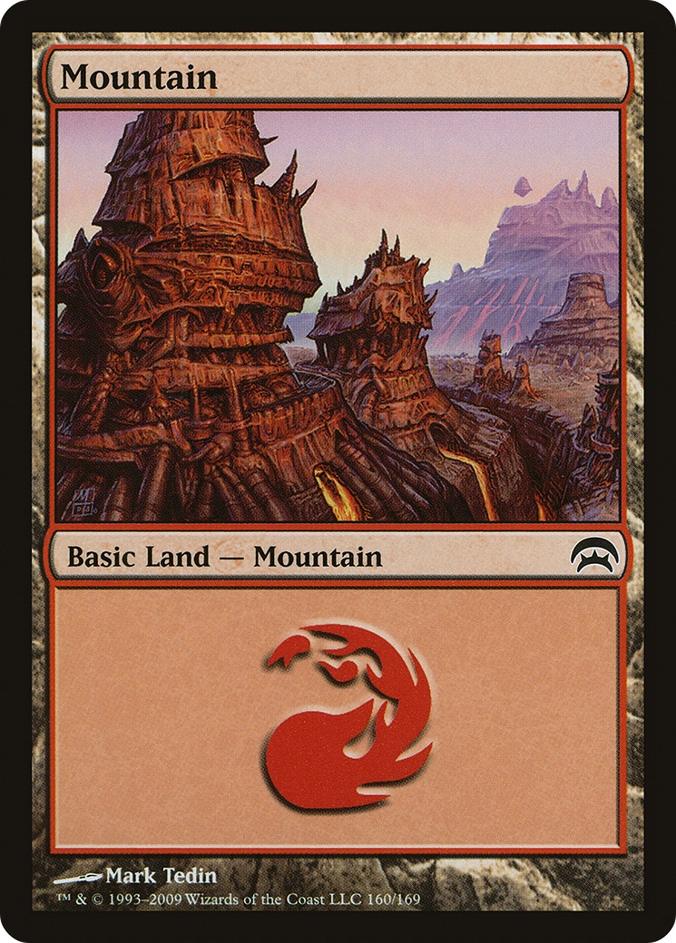 Image of Mountain (160) (HOP-160) - Planechase