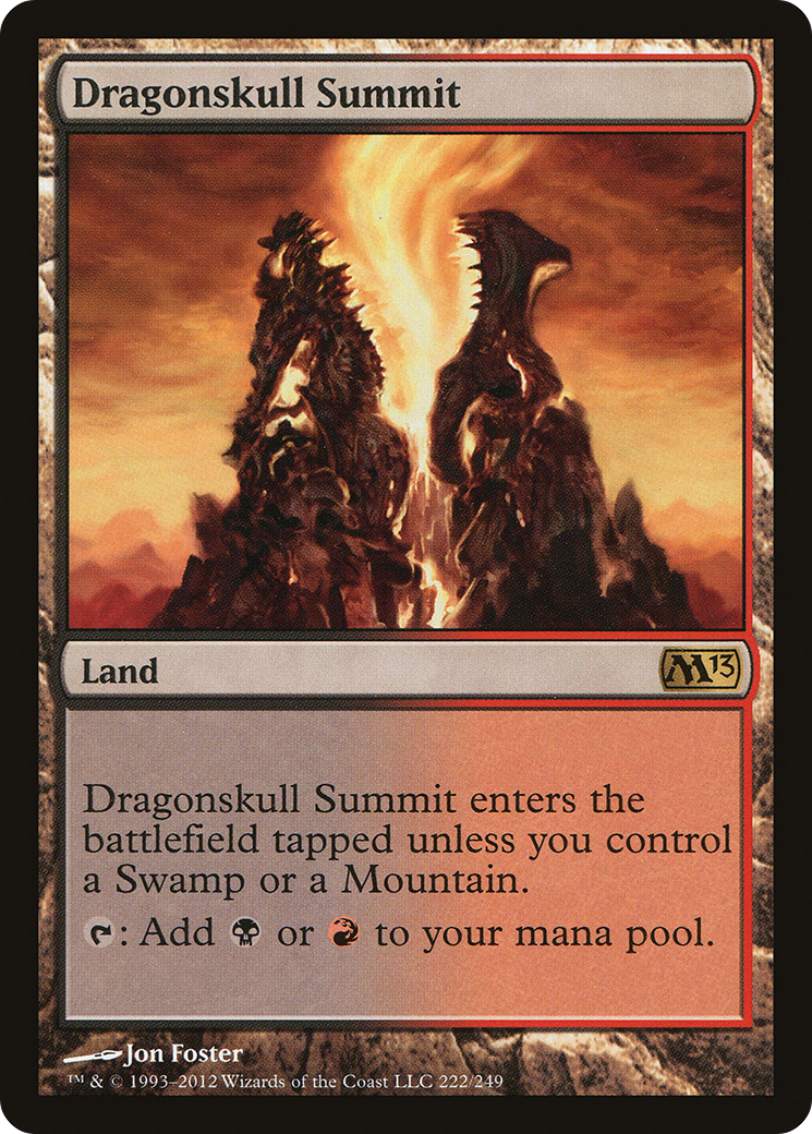 Image of Dragonskull Summit (M13-222) - Magic 2013 Foil