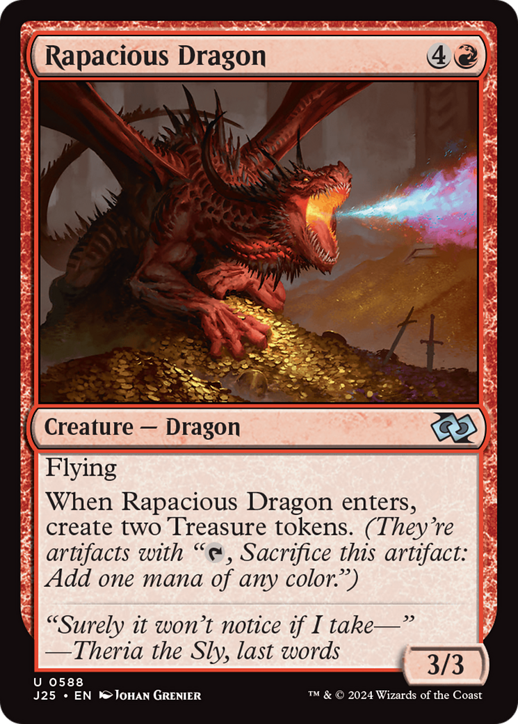 Image of Rapacious Dragon (J25-588) - Foundations Jumpstart