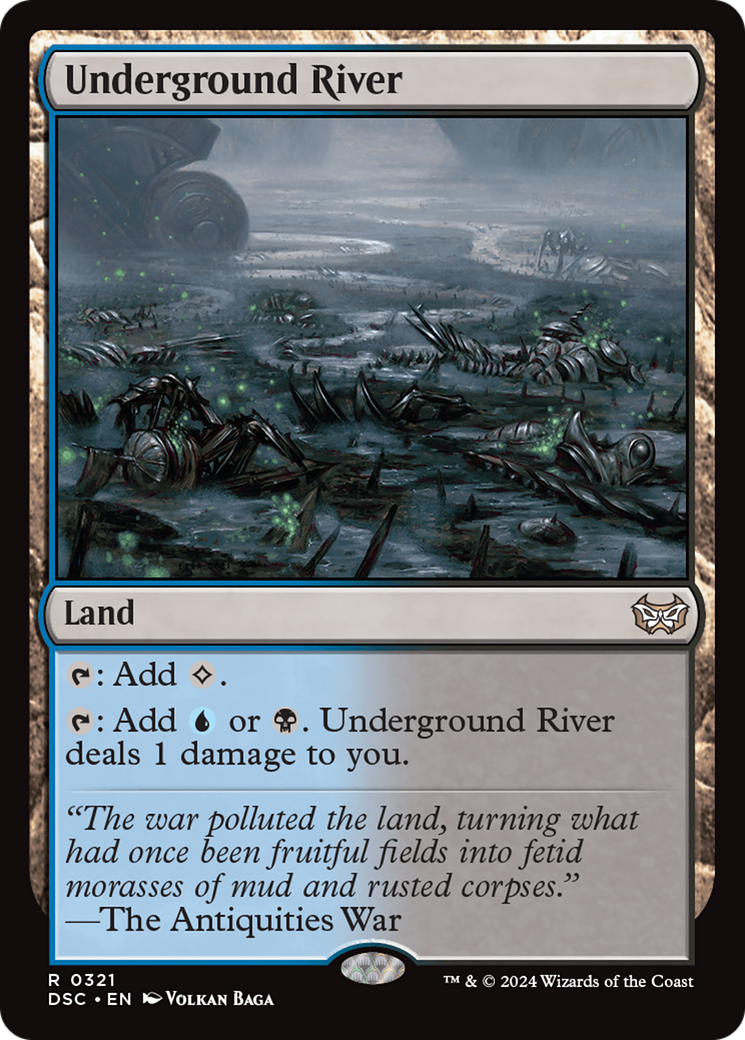 Image of Underground River (DSC-321) - Duskmourn: House of Horror Commander