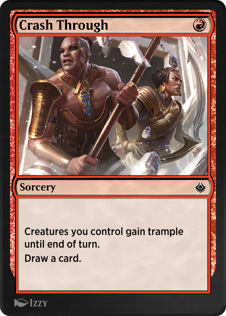 Image of Crash Through (AKR-149) - Amonkhet Remastered