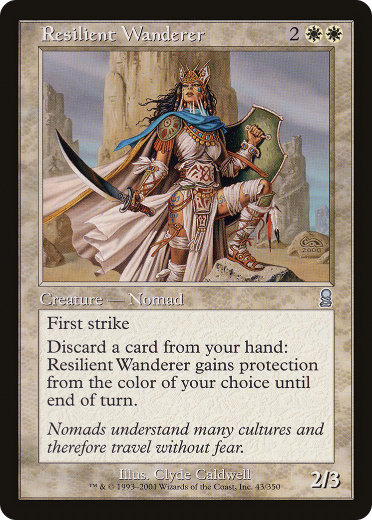Image of Resilient Wanderer (ODY-043) - Odyssey Foil
