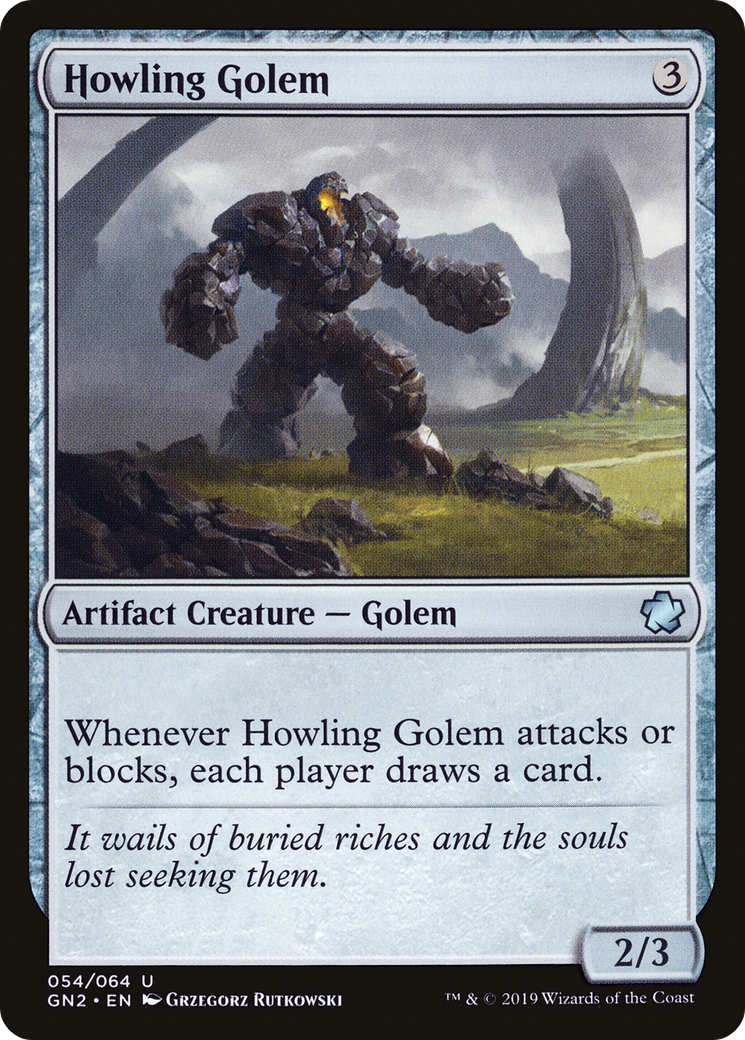 Image of Howling Golem (GN2-054) - Game Night 2019