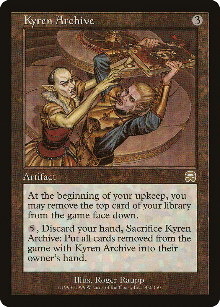 Image of Kyren Archive (MMQ-302) - Mercadian Masques Foil
