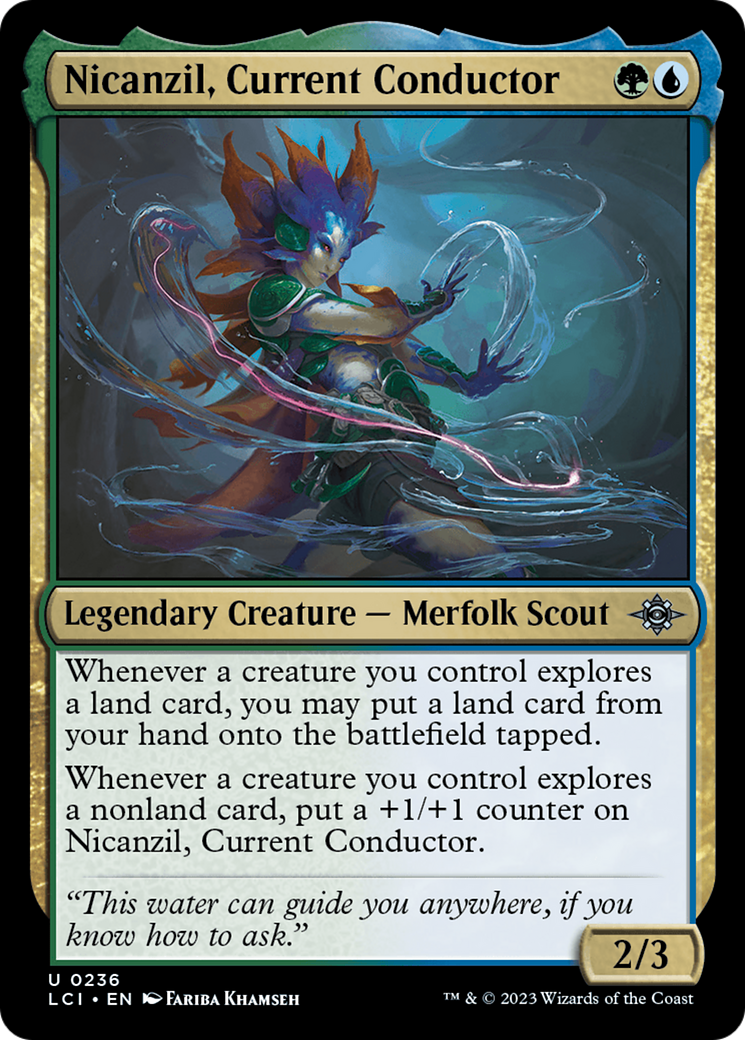 Image of Nicanzil, Current Conductor (LCI-236) - The Lost Caverns of Ixalan Foil