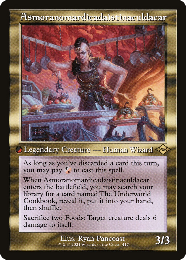Image of Asmoranomardicadaistinaculdacar (Retro Frame) (MH2-417) - Modern Horizons 2