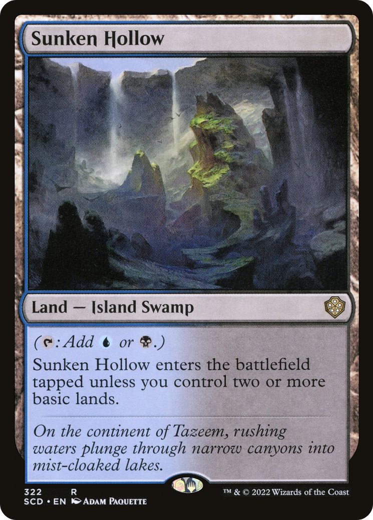 Image of Sunken Hollow (SCD-322) - Starter Commander Decks