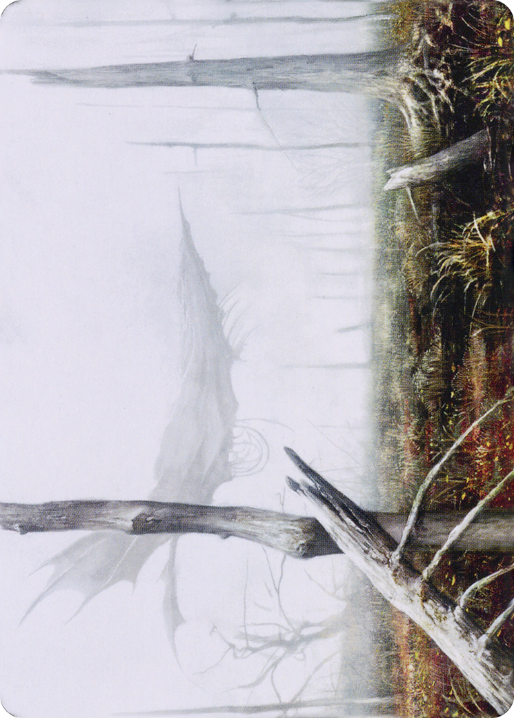 Image of Swamp // Swamp (ADMU-064) - Dominaria United Art Series (Borderless)
