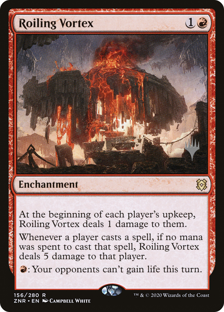 Image of Roiling Vortex (PPZNR-156) - Zendikar Rising Promos