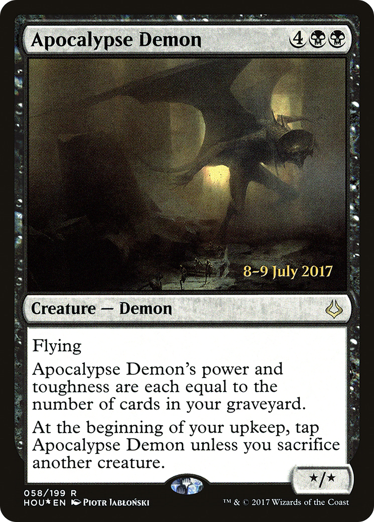 Image of Apocalypse Demon (PRE-58S) - Hour of Devastation Promos Foil