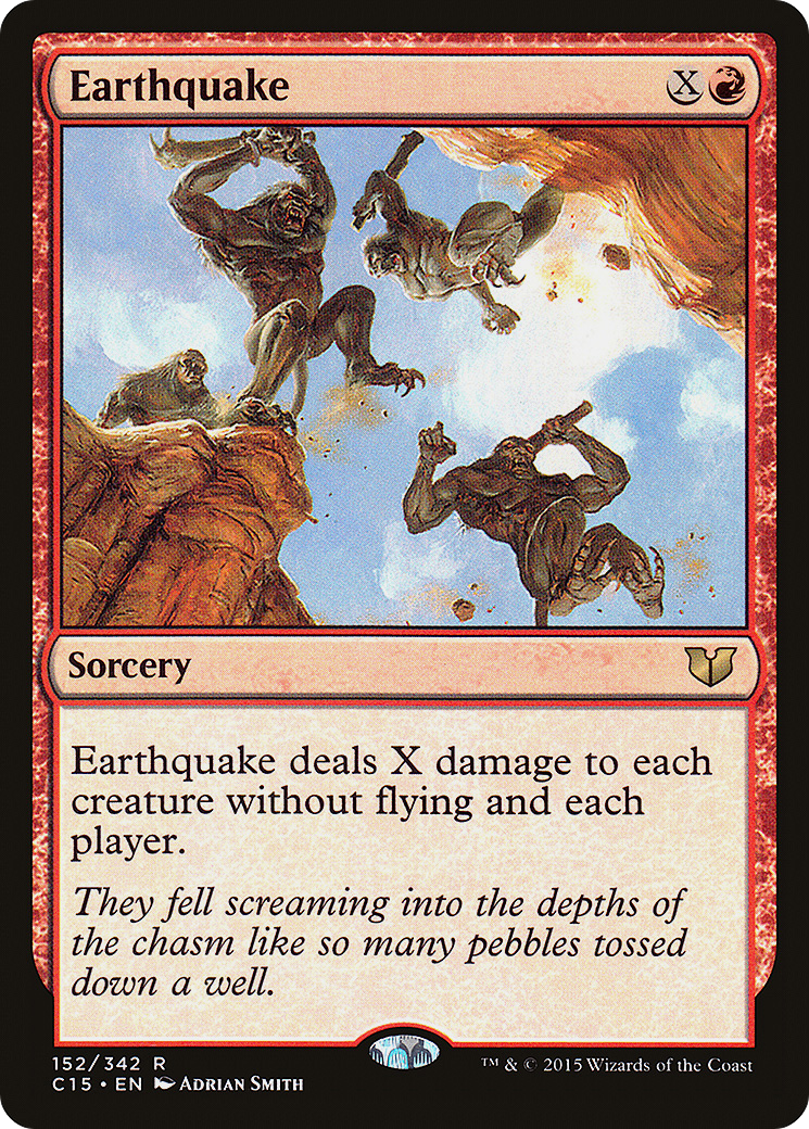 Image of Earthquake (C15-152) - Commander 2015