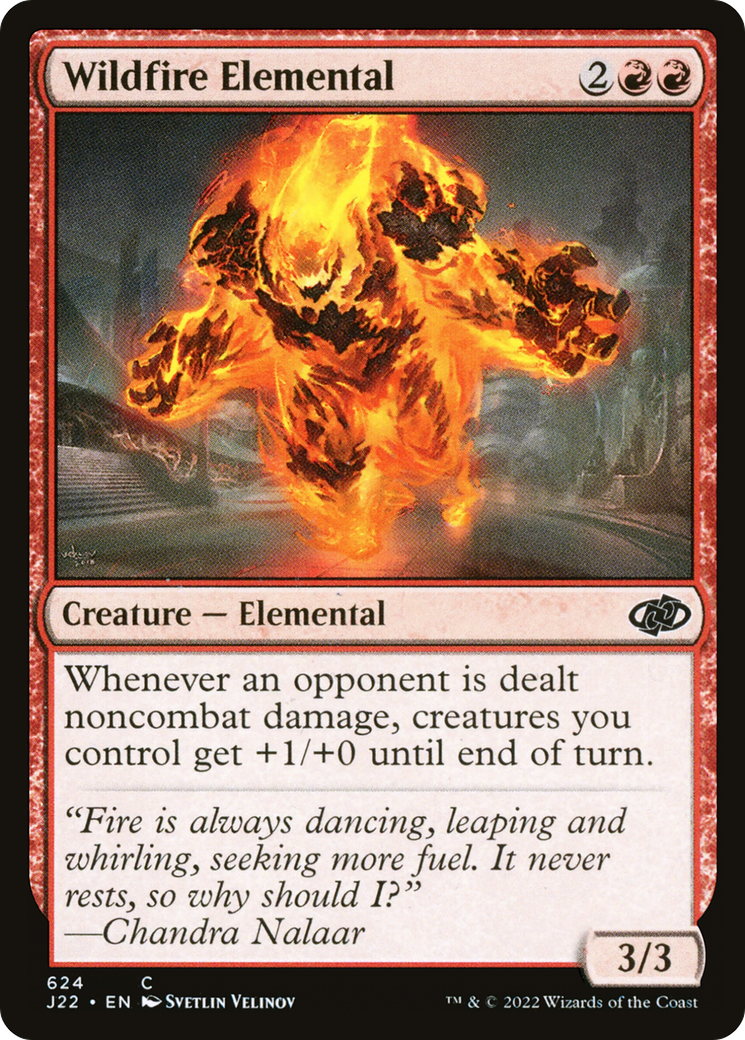Image of Wildfire Elemental (J22-624) - Jumpstart 2022