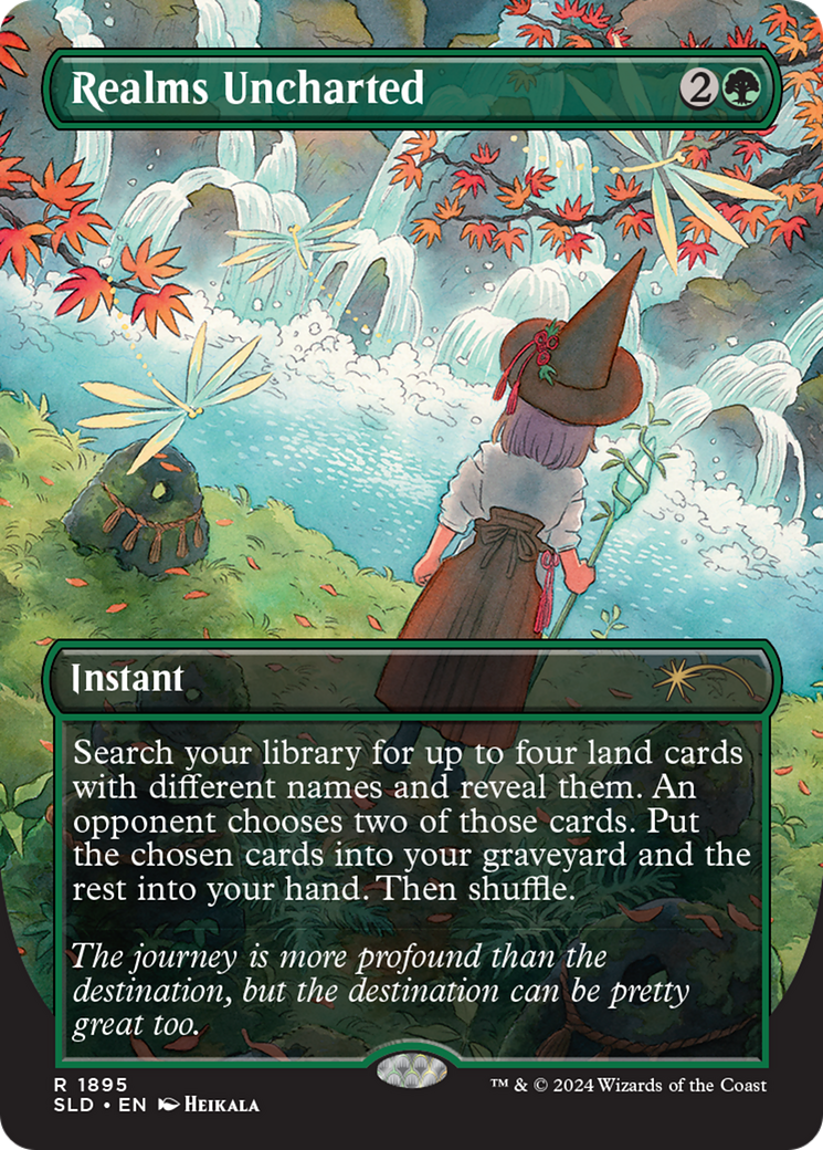 Image of Realms Uncharted (SLD-1895) - Secret Lair Drop (Borderless)