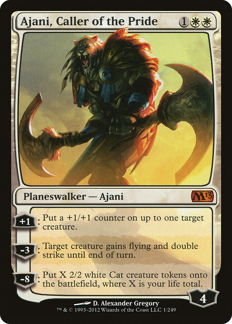 Image of Ajani, Caller of the Pride (M13-001) - Magic 2013