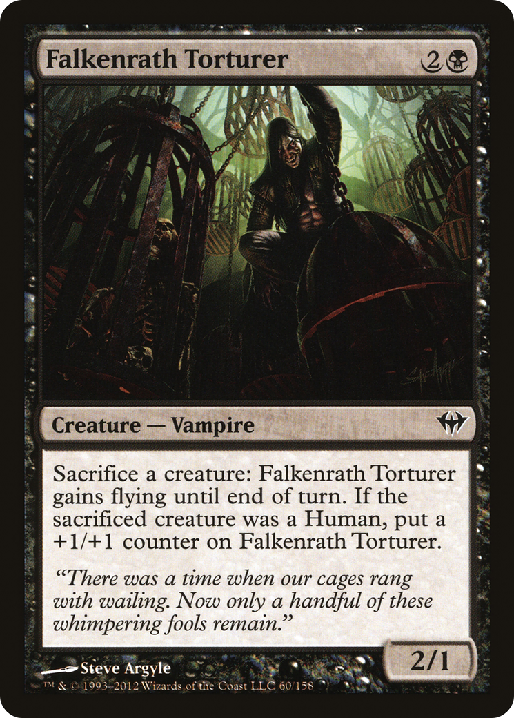 Image of Falkenrath Torturer (DKA-060) - Dark Ascension Foil