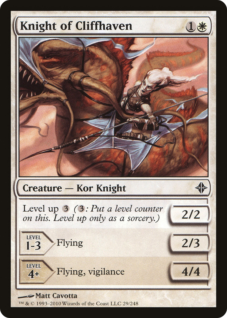 Image of Knight of Cliffhaven (ROE-029) - Rise of the Eldrazi Foil