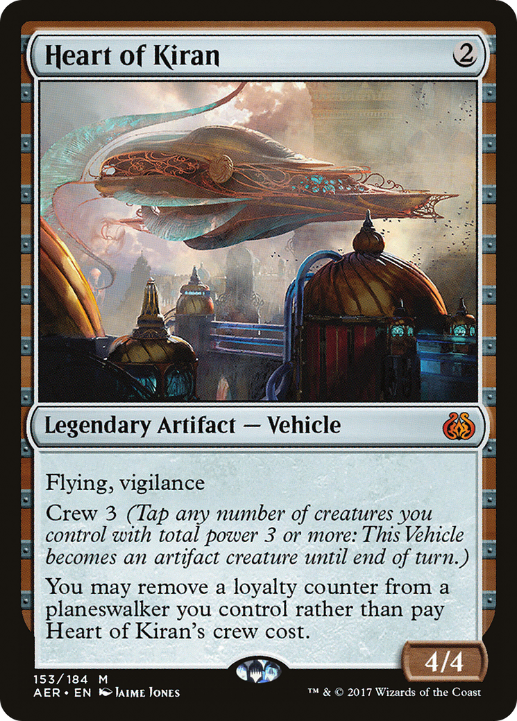 Image of Heart of Kiran (AER-153) - Aether Revolt Foil