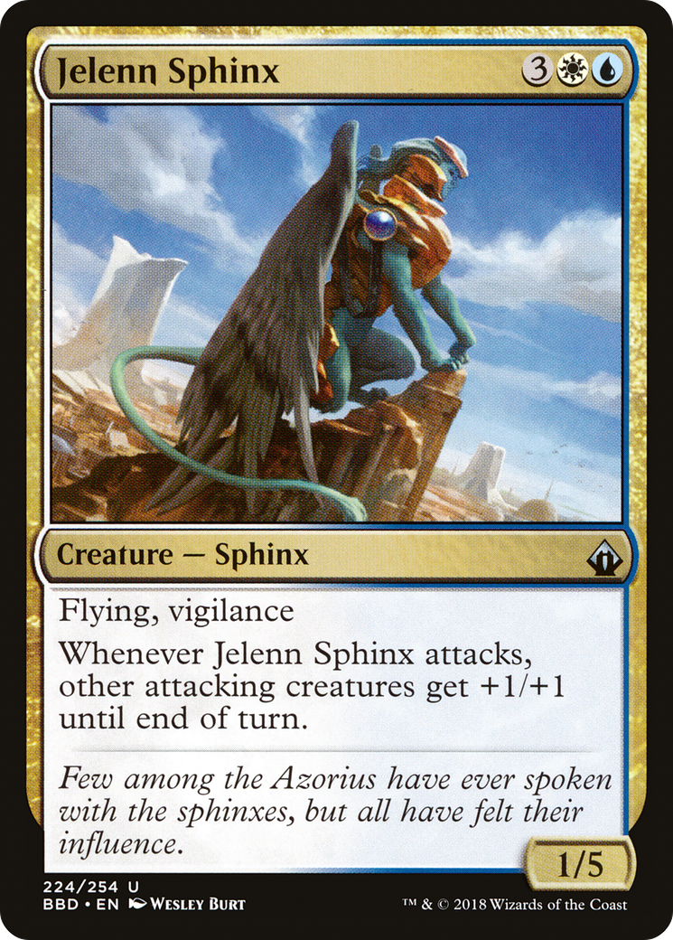 Image of Jelenn Sphinx (BBD-224) - Battlebond Foil