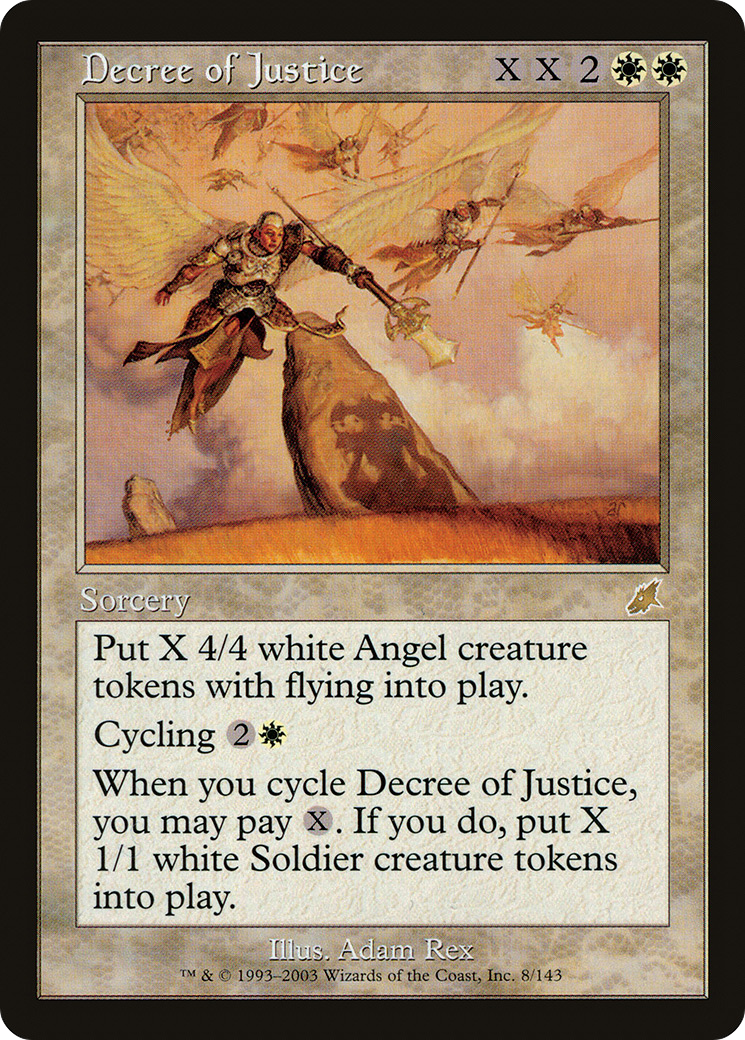 Image of Decree of Justice (SCG-008) - Scourge