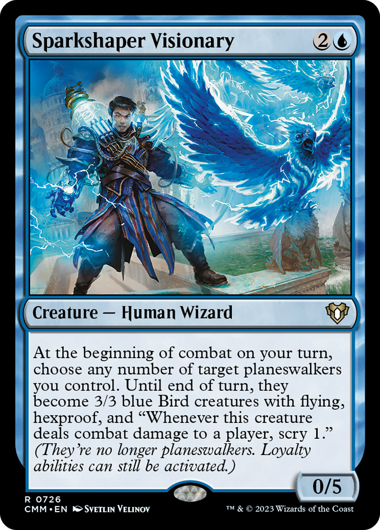 Image of Sparkshaper Visionary (CMM-726) - Commander Masters