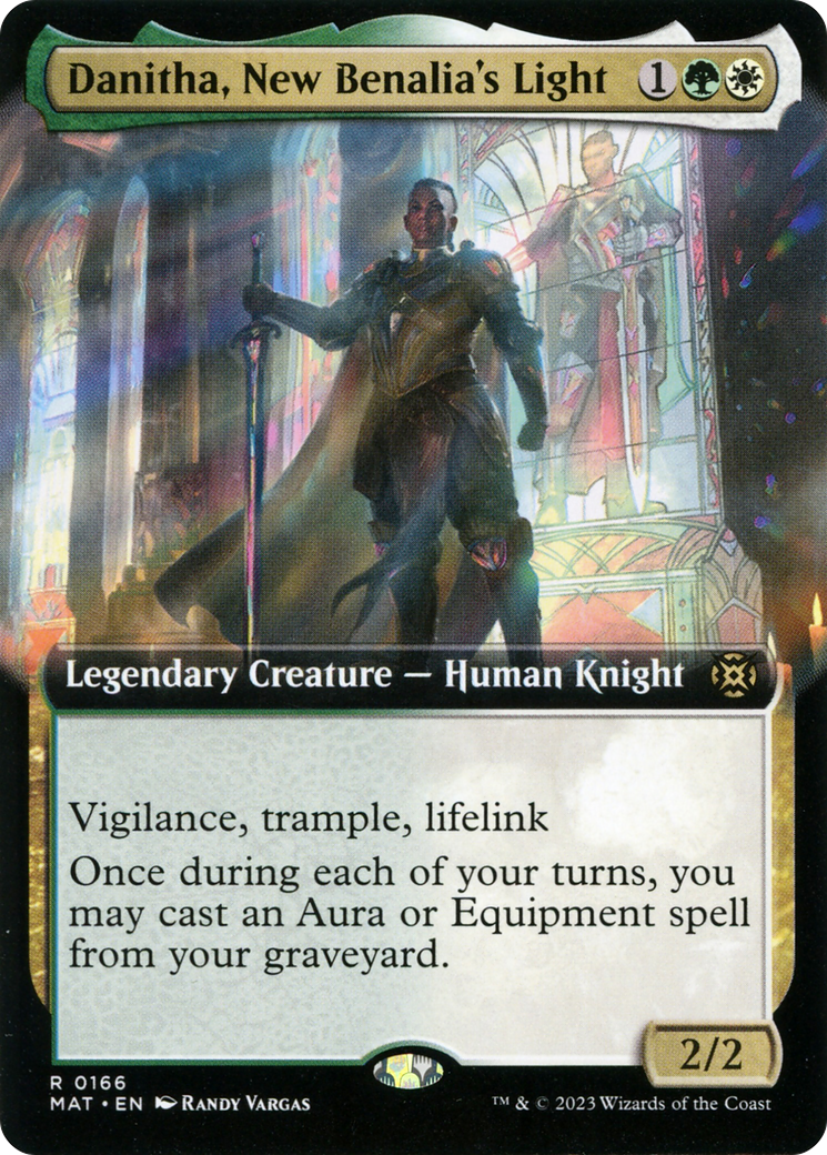 Image of Danitha, New Benalia's Light (Extended Art) (MAT-166) - March of the Machine: The Aftermath: (Extended Art) Foil