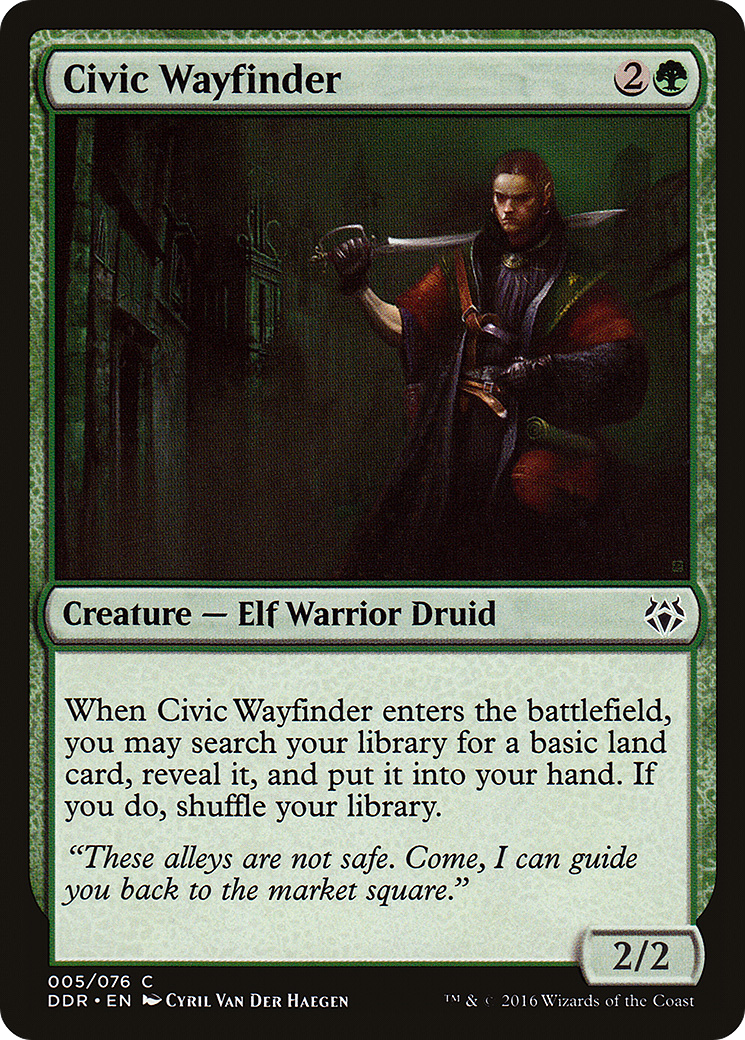 Image of Civic Wayfinder (DDR-005) - Duel Decks: Nissa vs. Ob Nixilis