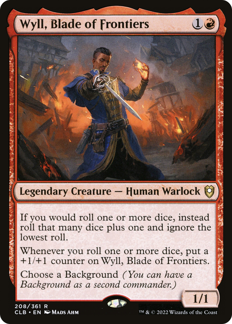 Image of Wyll, Blade of Frontiers (CLB-208) - Commander Legends: Battle for Baldur's Gate