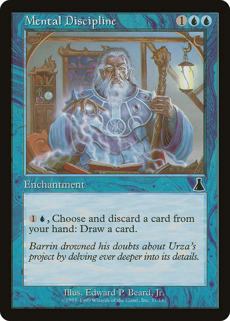 Image of Mental Discipline (UDS-037) - Urza's Destiny