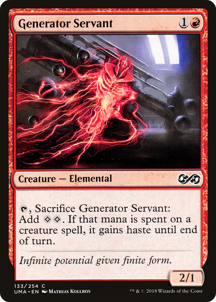 Image of Generator Servant (UMA-133) - Ultimate Masters Foil